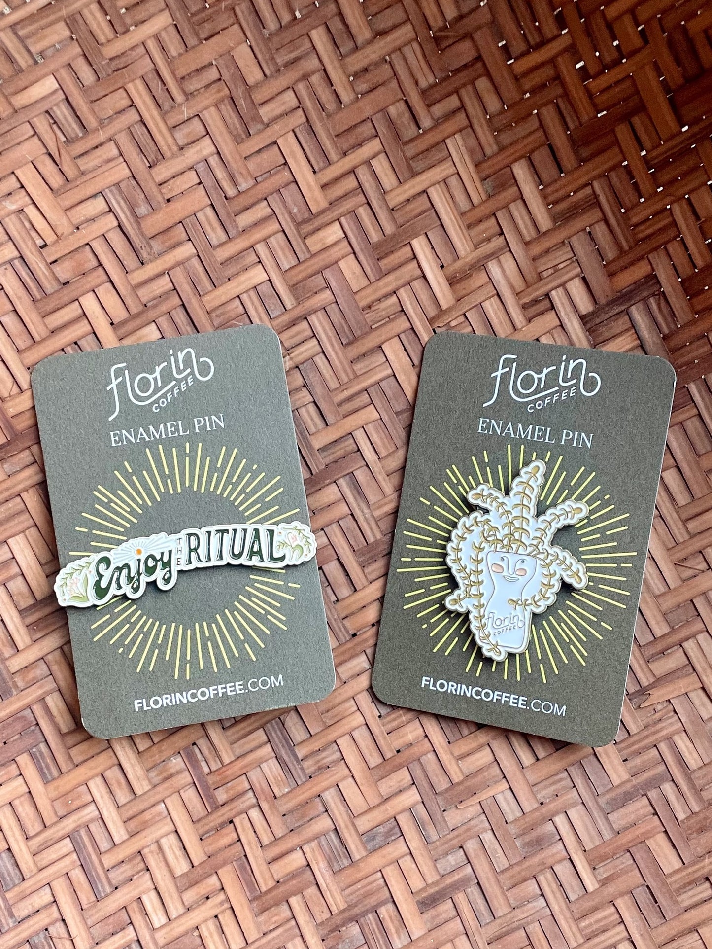 Florin Enamel Pin