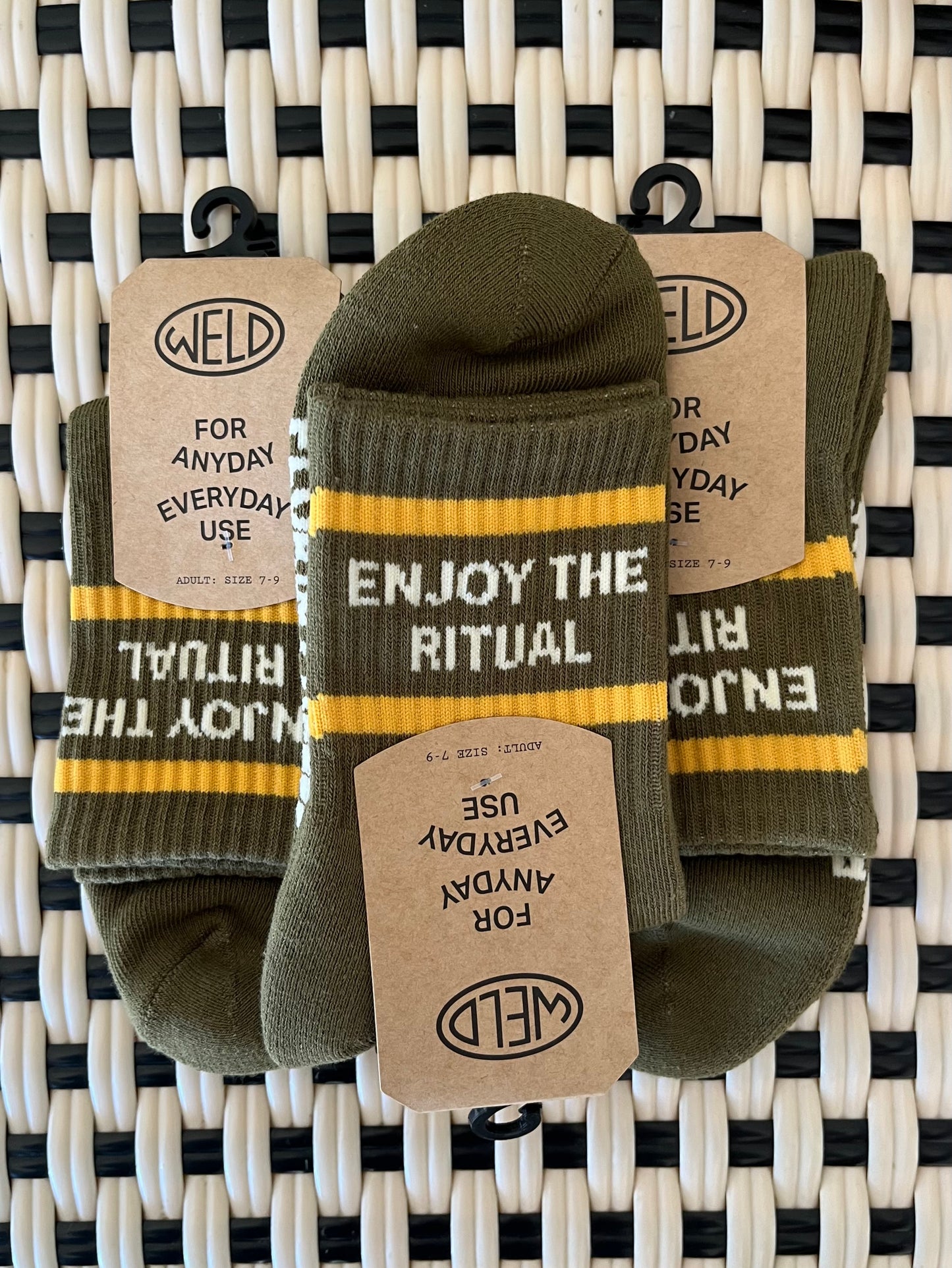 Florin Quarter Crew Socks