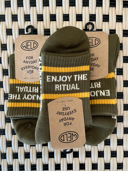 Florin Quarter Crew Socks