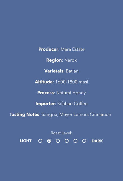 Kenya Mara Honey